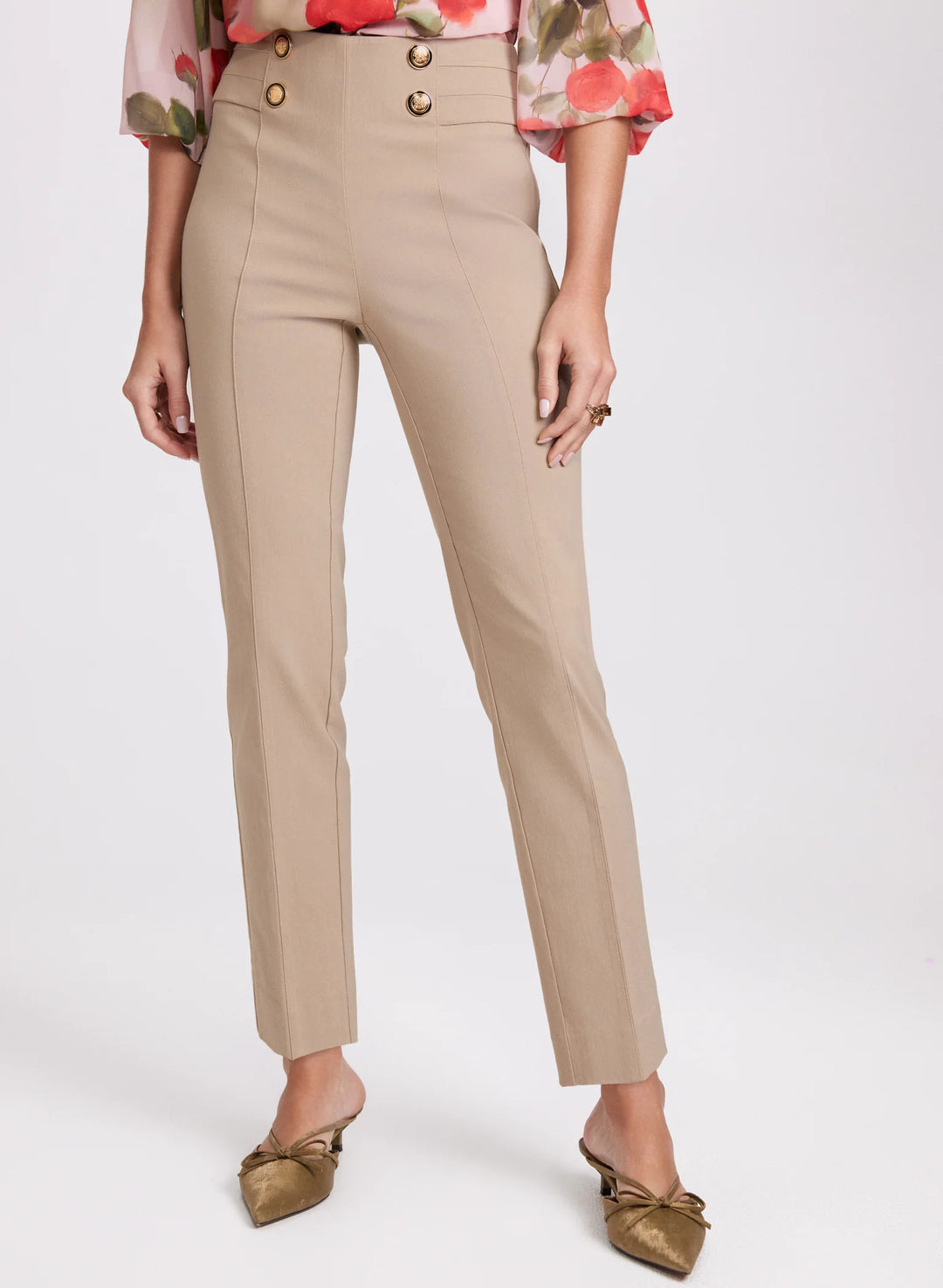 LAURA Sofia Slim-Leg Pants - Short