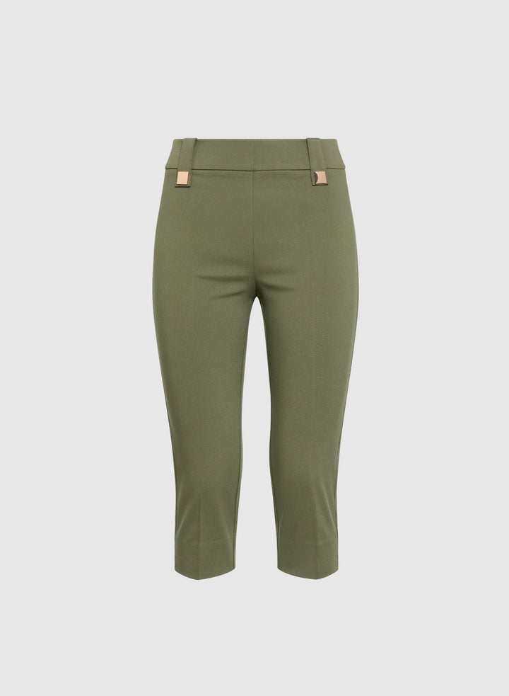 LAURA Bengaline Pull-On Capris