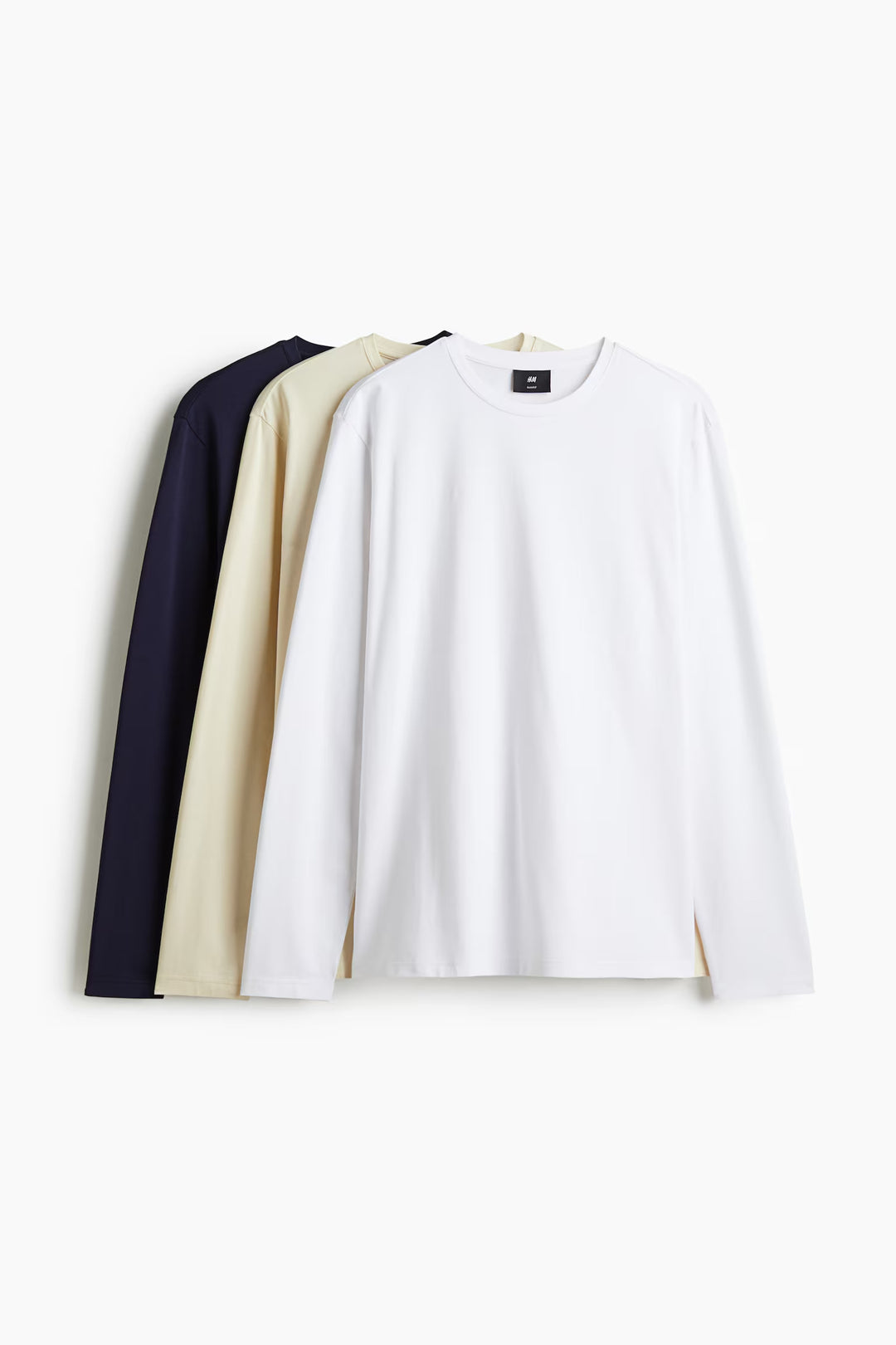 H&M 3-pack Slim Fit Jersey Shirts