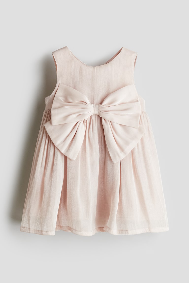 H&M Bow-Detail Organza Dress