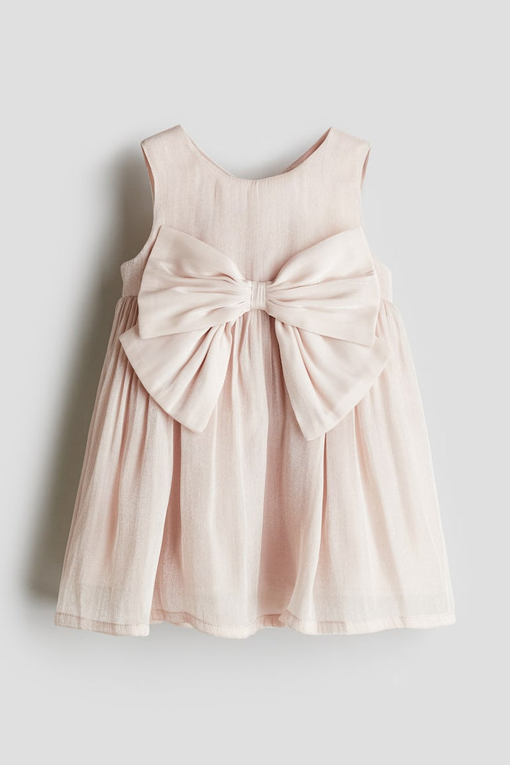 H&M Bow-Detail Organza Dress