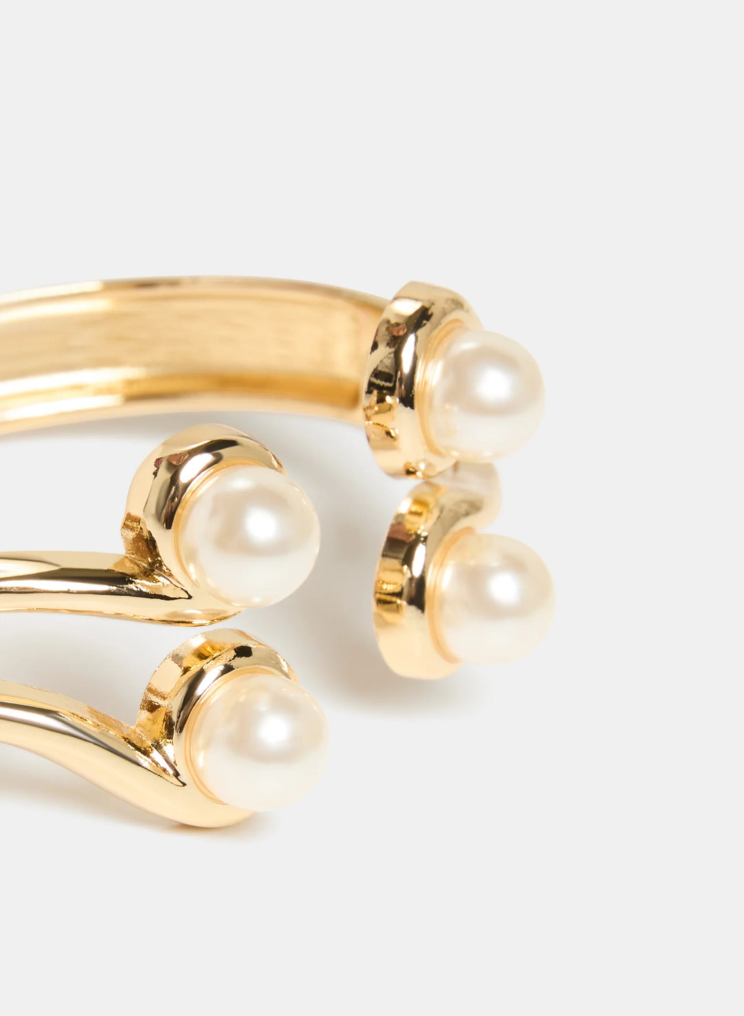 Laura Pearl Cluster Bangle