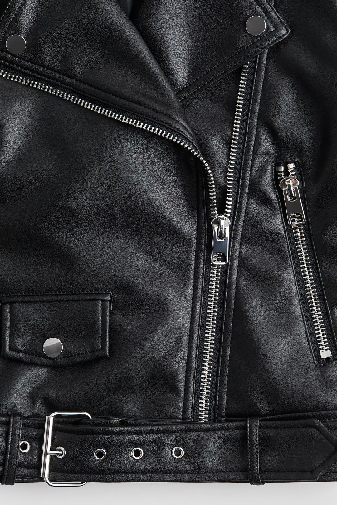 H&M Oversized Biker Jacket