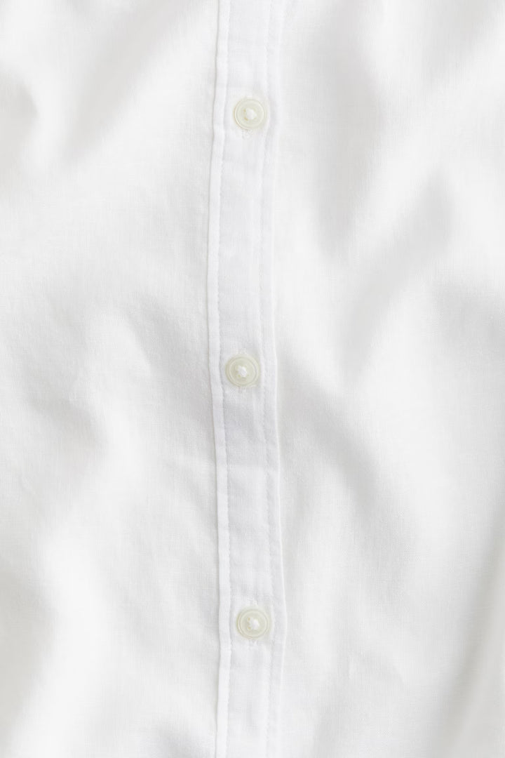 H&M Linen-Blend Blouse