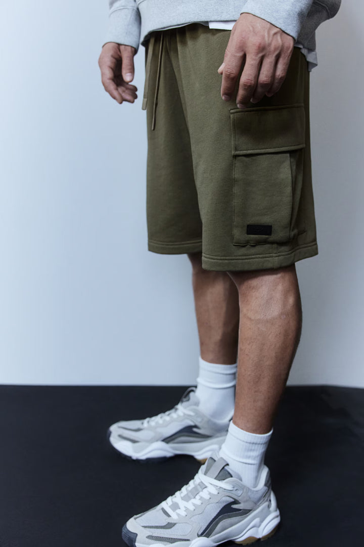 H&M Long Sports Cargo Shorts
