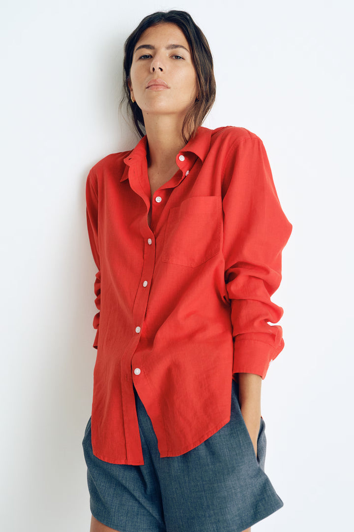 H&M Linen-blend Shirt