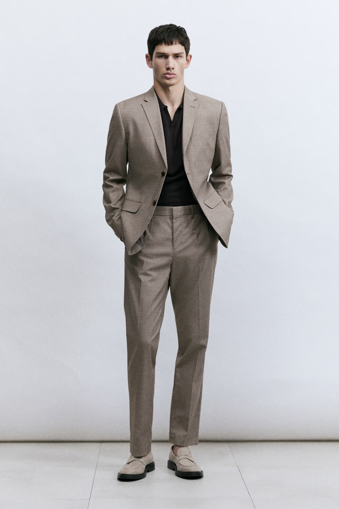 H&M Slim Fit Single-Breasted Jacket