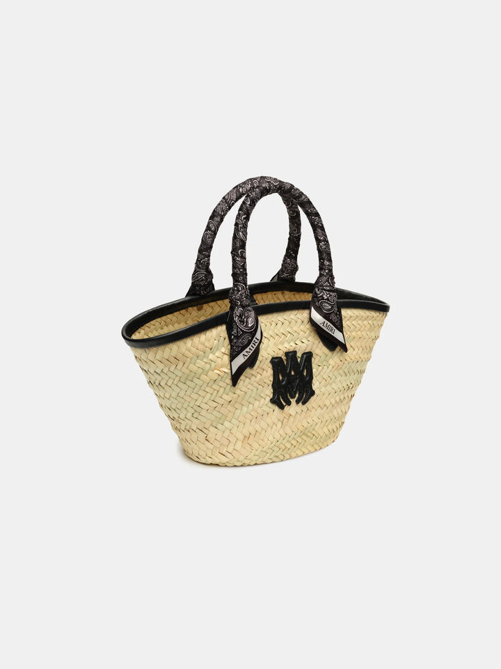 AMIRI  WOMEN'S MA RAFFIA MICRO TOTE