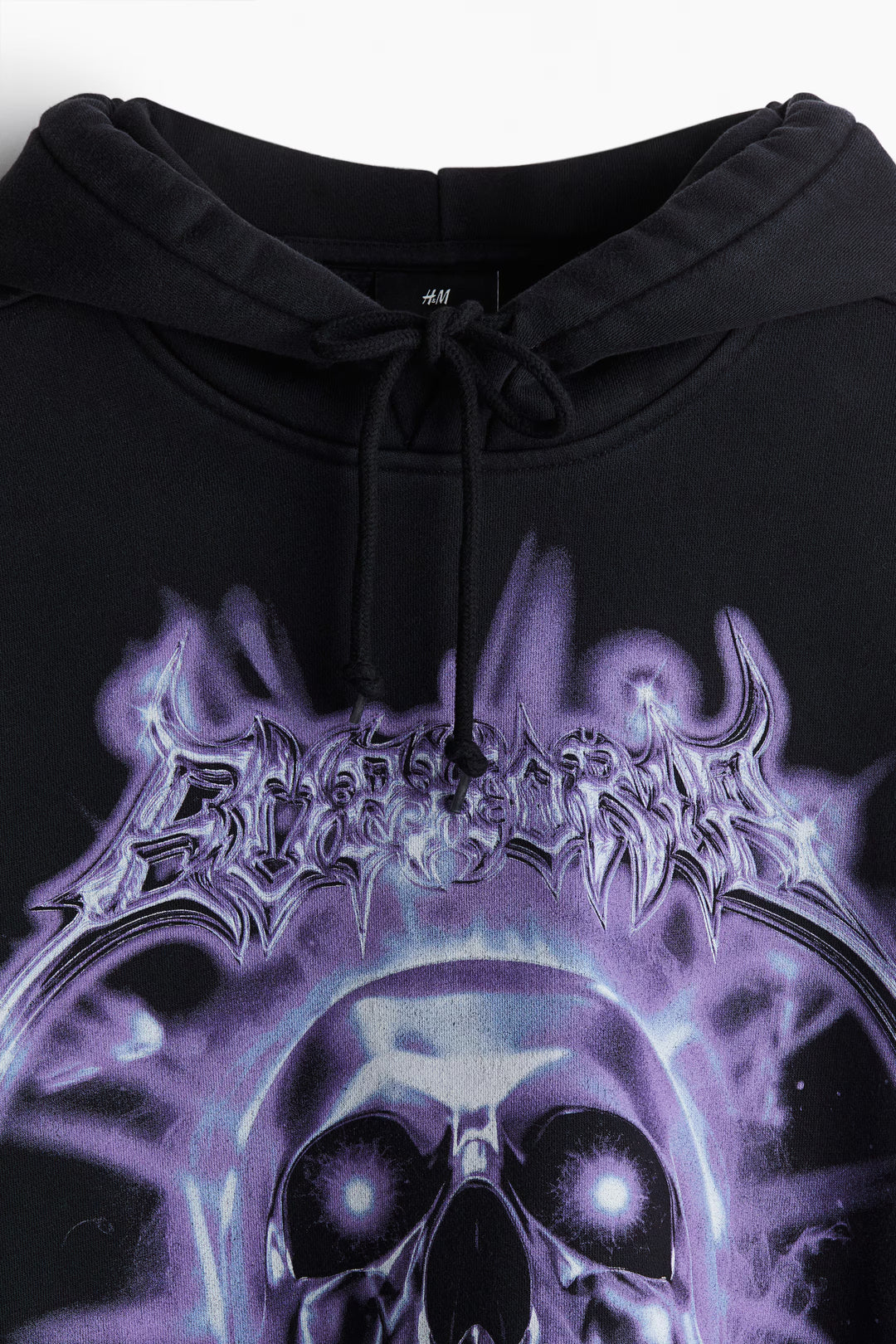 H&M Loose Fit Printed Hoodie