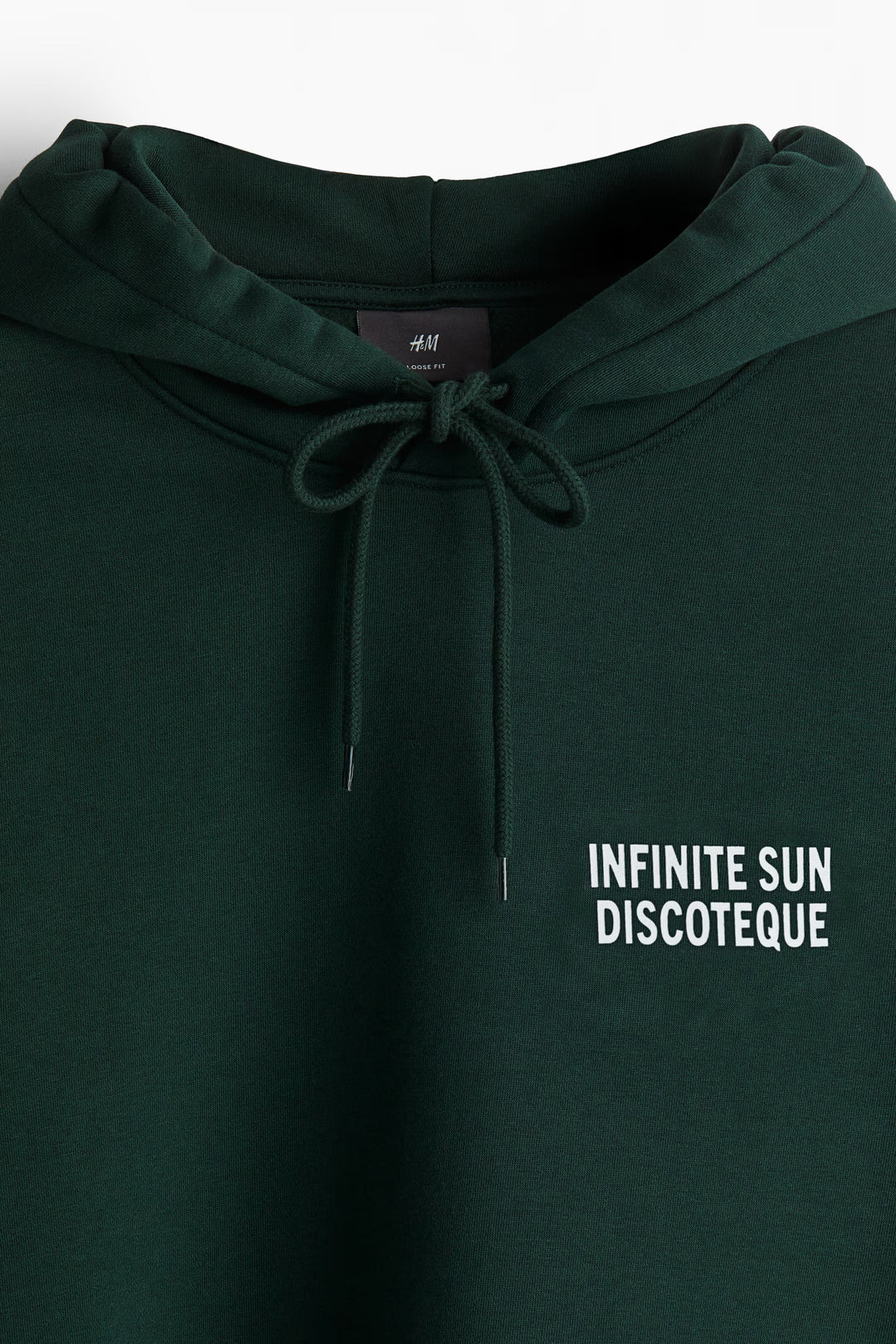 H&M Loose Fit Printed Hoodie