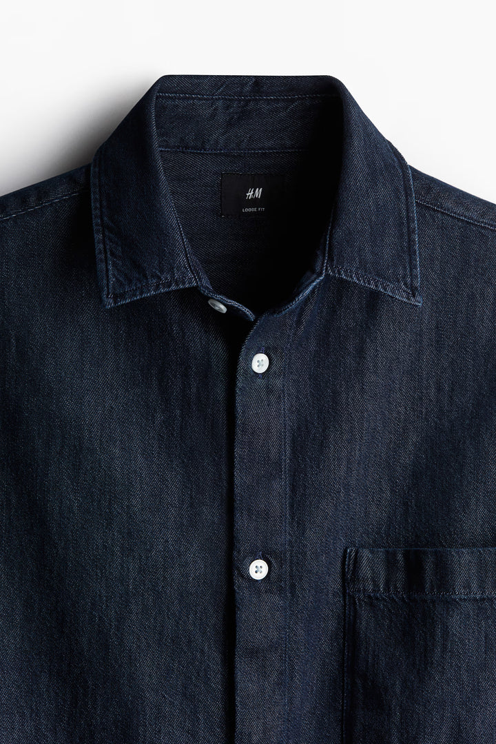 H&M Loose-fit Denim Shirt