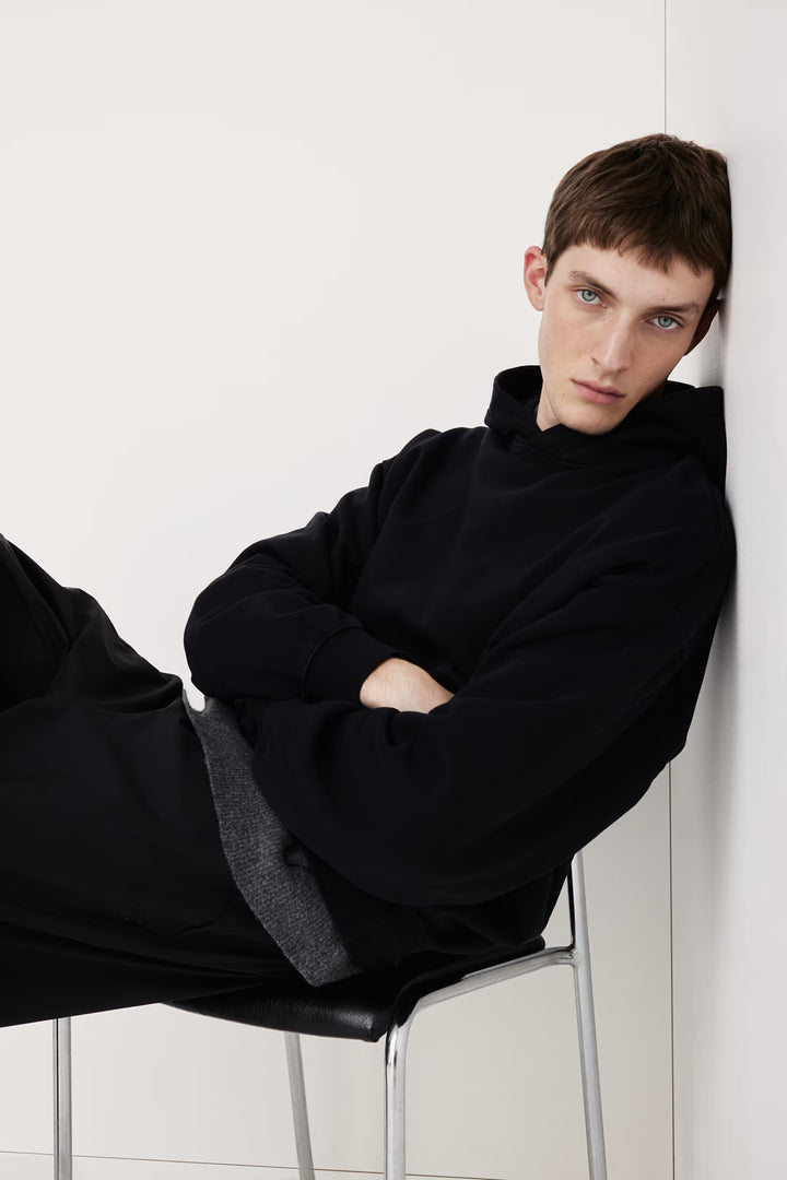 H&M Loose Fit Washed Hoodie