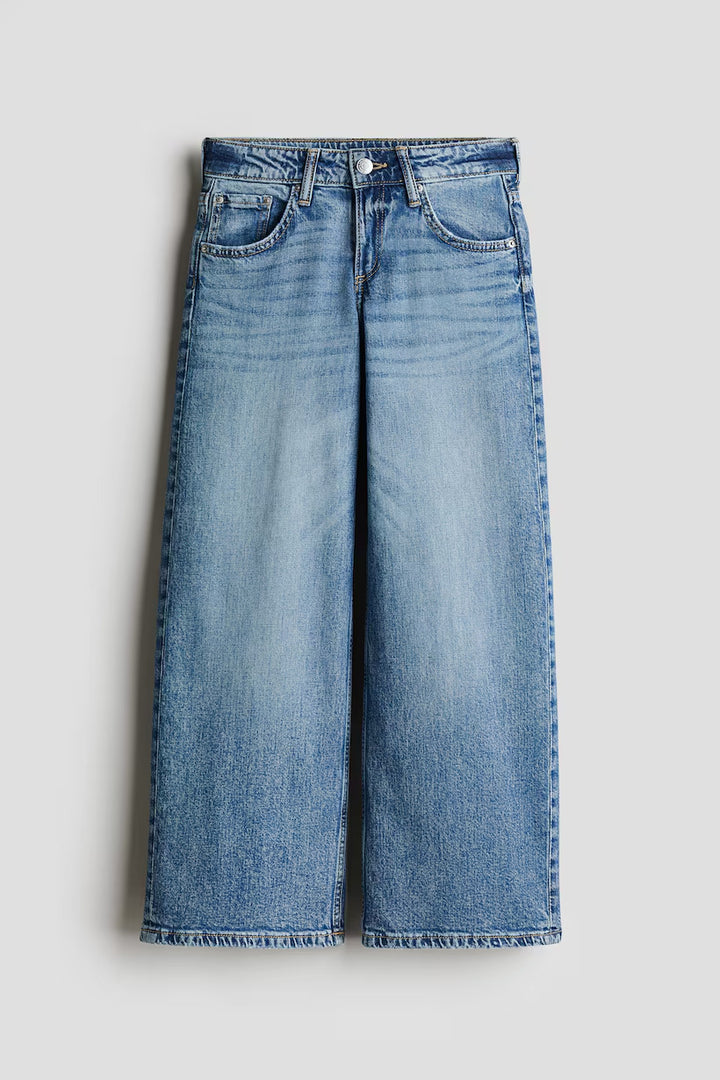 H&M Wide Leg Low Jeans
