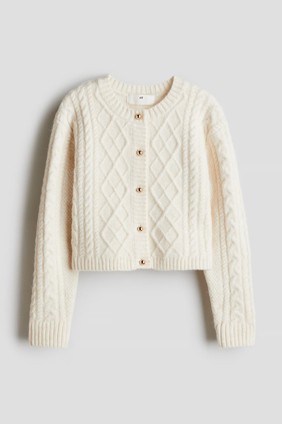 H&M Cable-Knit Cardigan