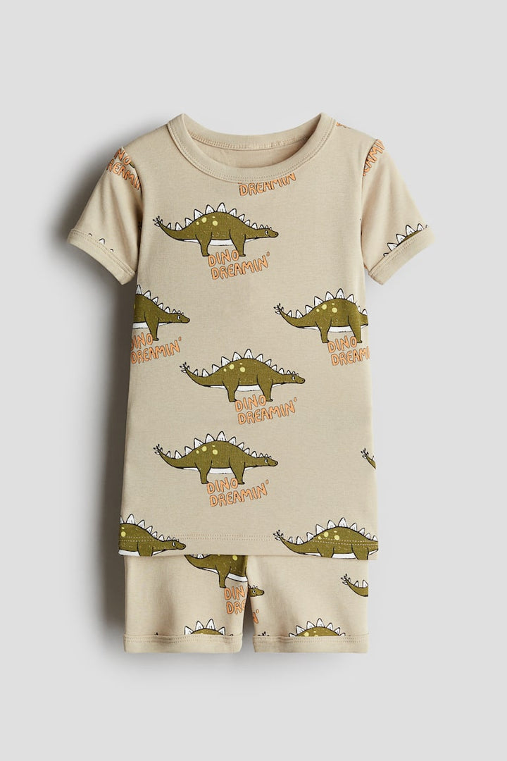 H&M Snug Fit Cotton Jersey Pajamas
