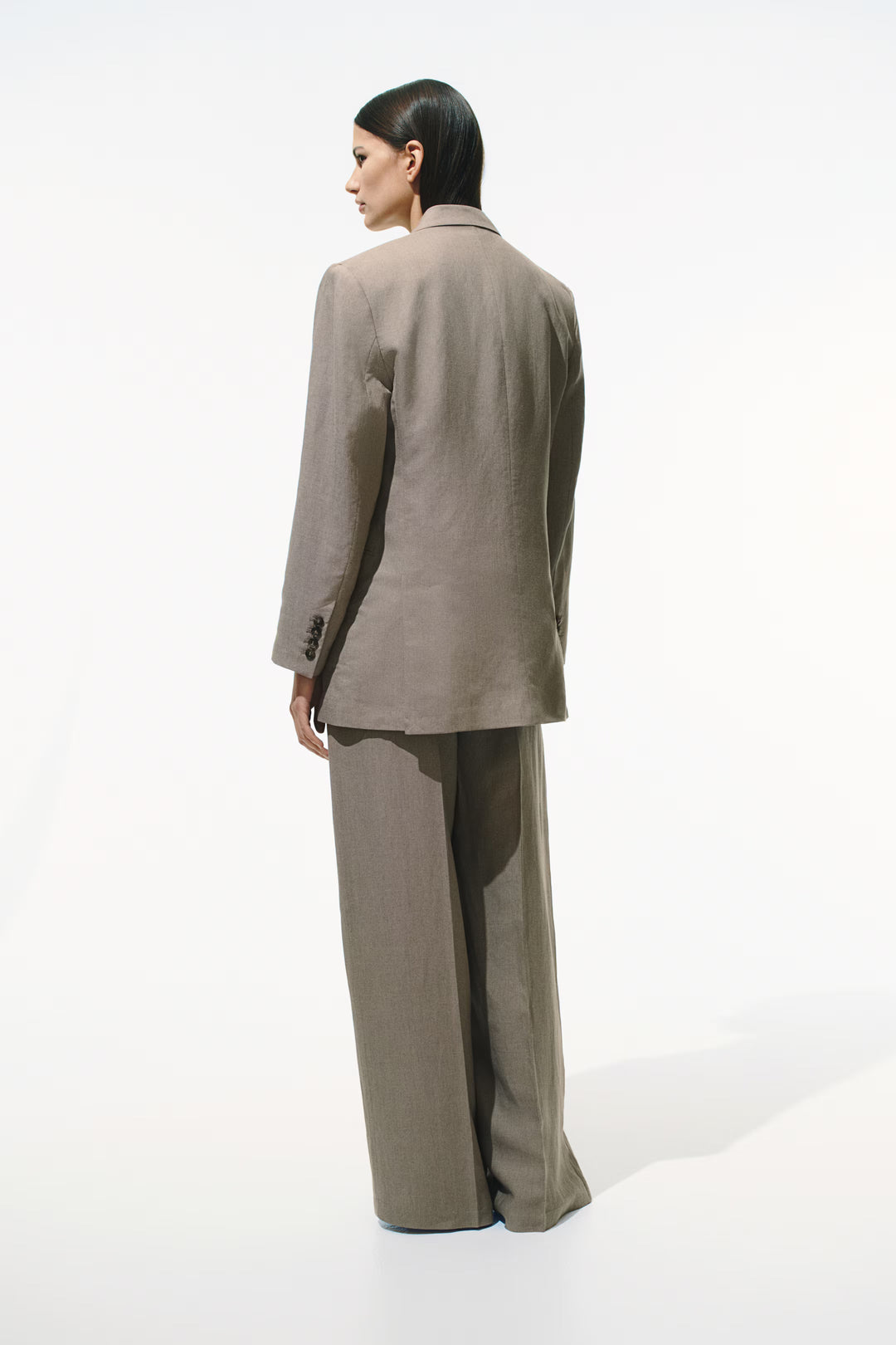H&M Linen-Blend Blazer