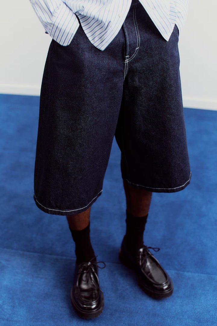 H&M Super-Baggy Denim Shorts