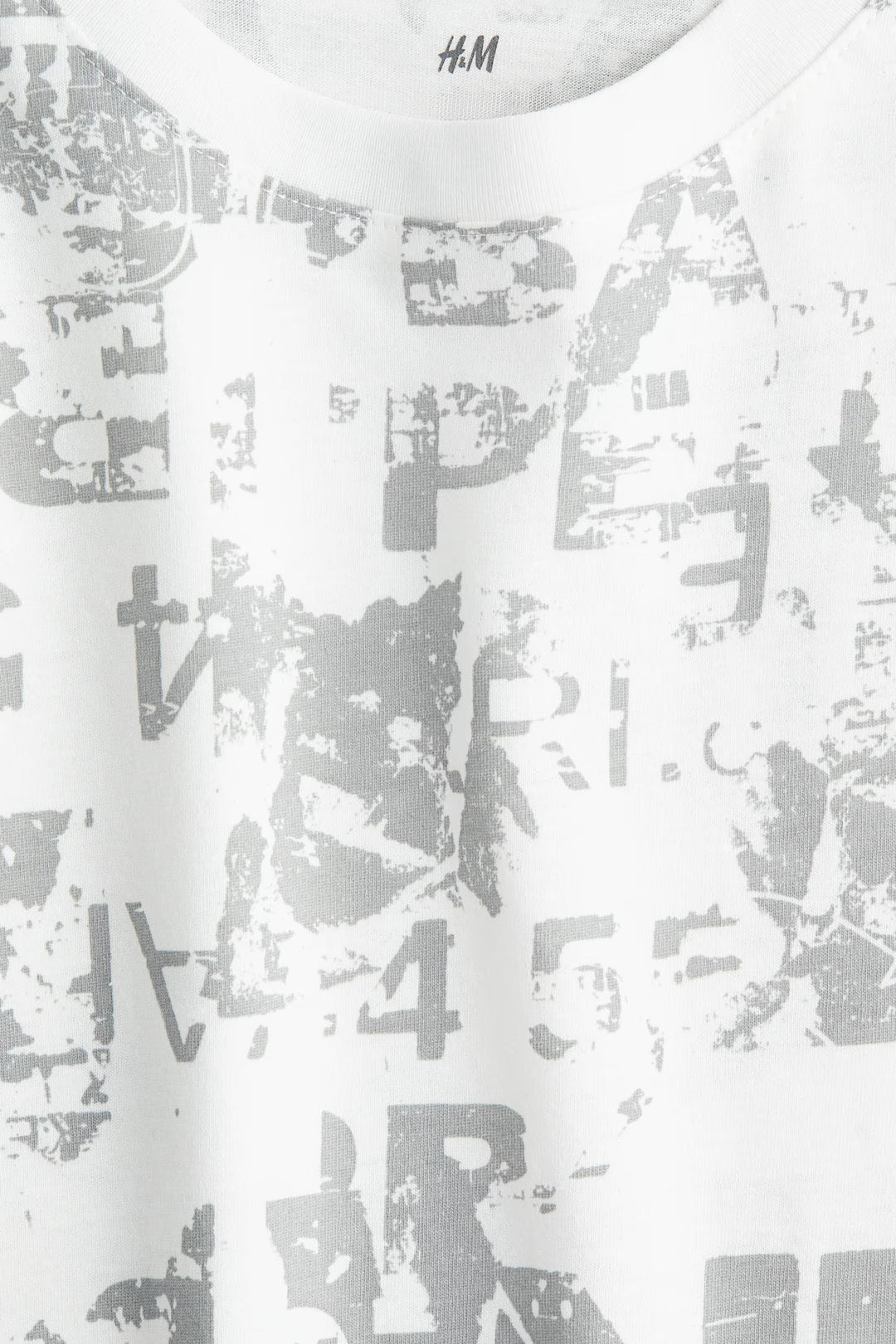 H&M Printed cotton T-shirt