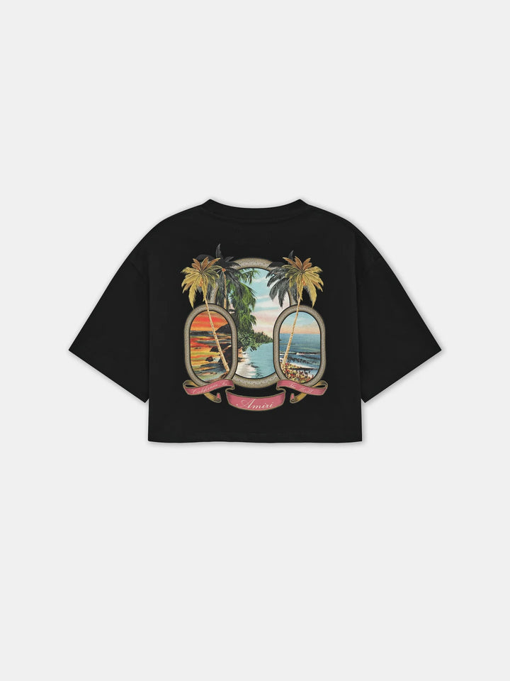 AMIRI WOMEN'S MA PARADISE CROPPED TEE