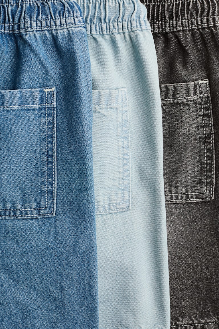 H&M 3-Pack Denim Shorts