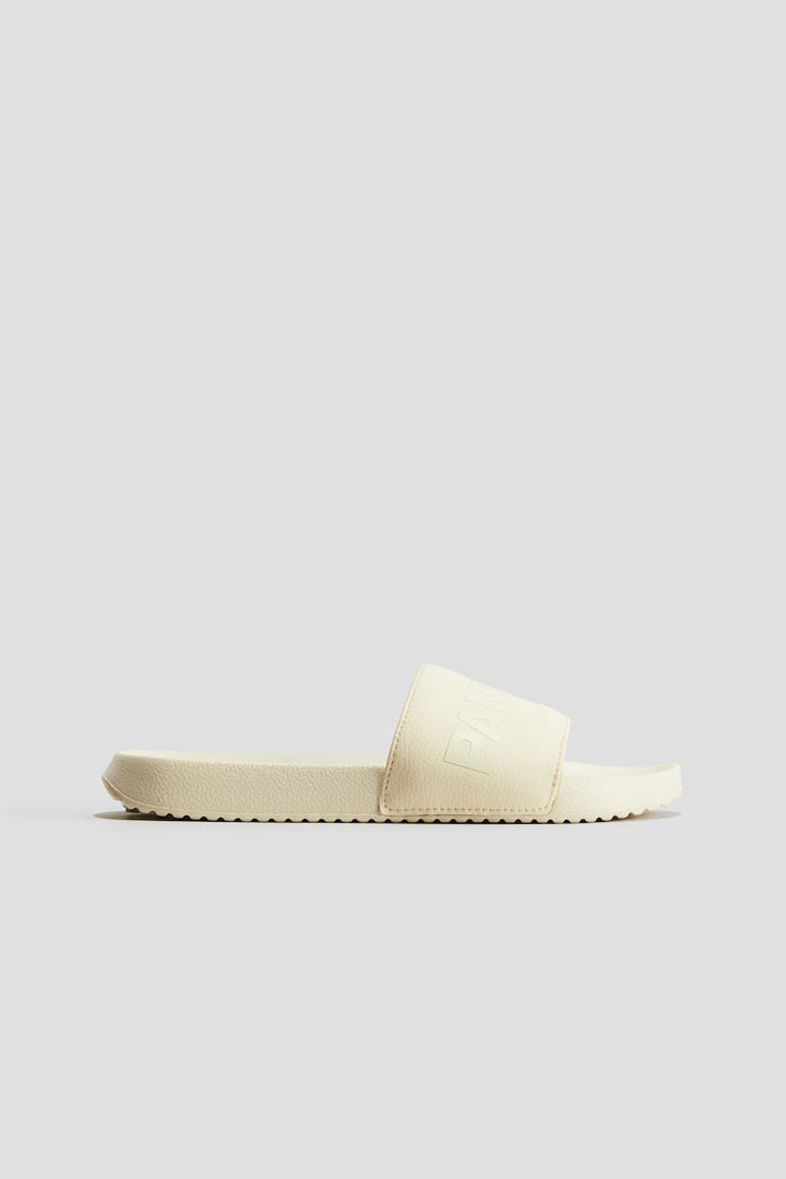 H&M Embossed Pool Slide Shoes
