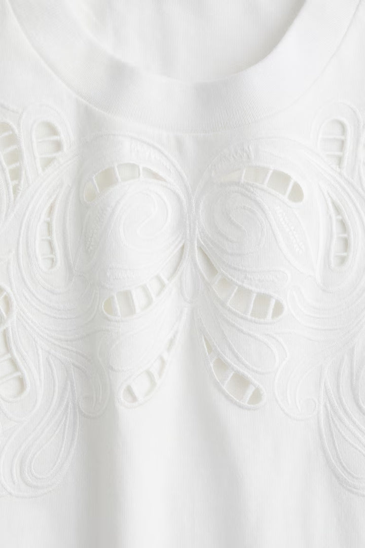 H&M OVERSIZED T-SHIRT WITH MOTIF