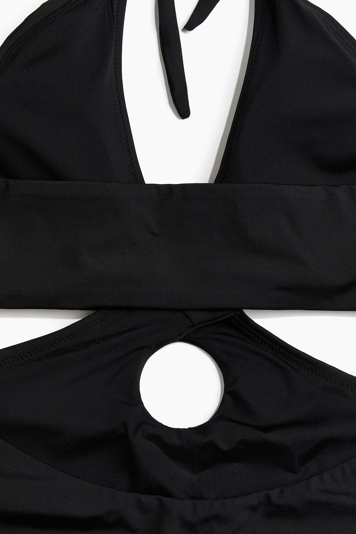 H&M Padded-Cup Cut-Out Swimsuit