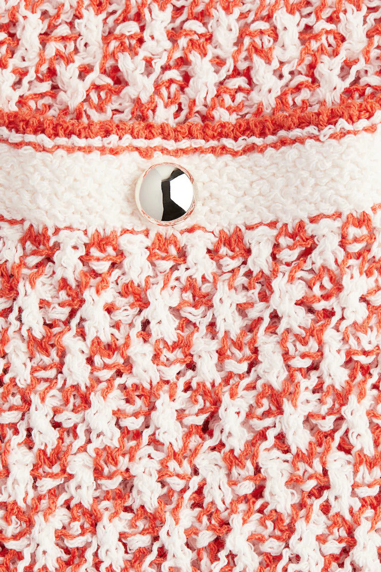 H&M Pocket-Detail Textured-Knit Dress