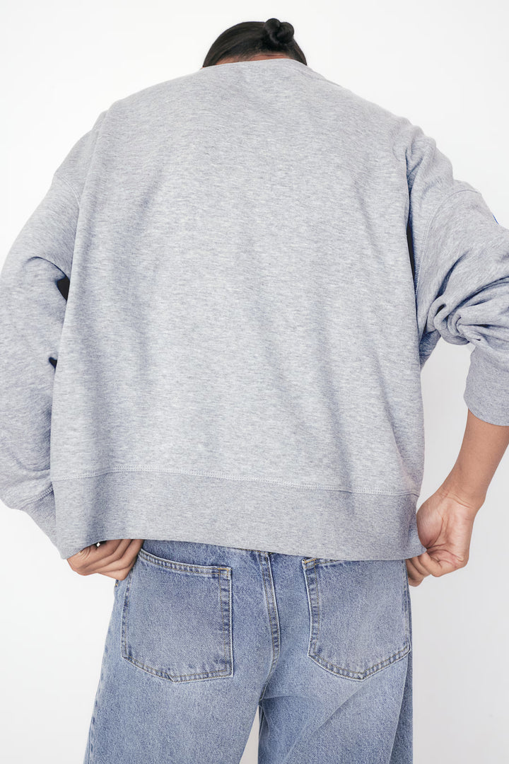 H&M Oversized Printed Sweatshirt