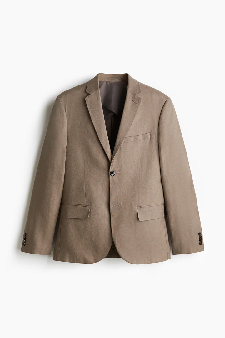 H&M Slim-Fit Linen Jacket