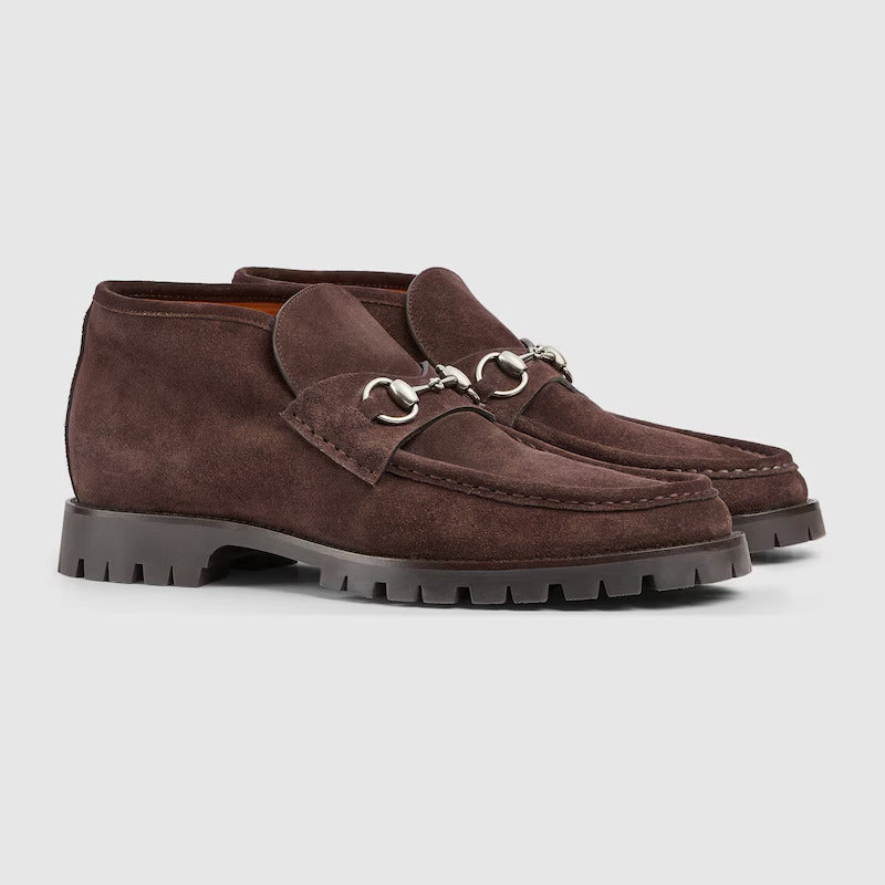 GUCCI Men's ankle boot with Horsebit