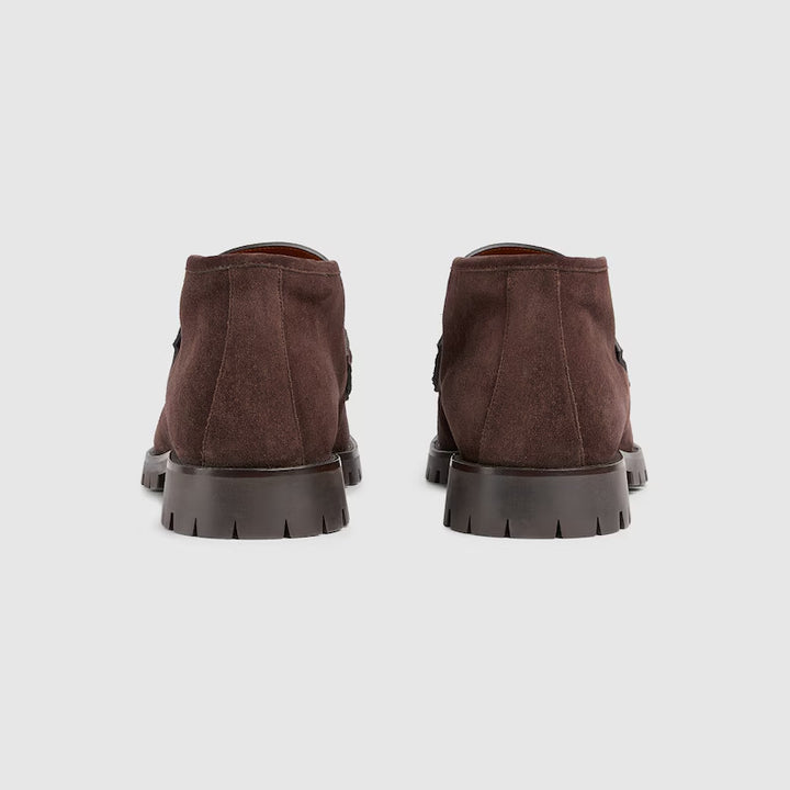 GUCCI Men's ankle boot with Horsebit
