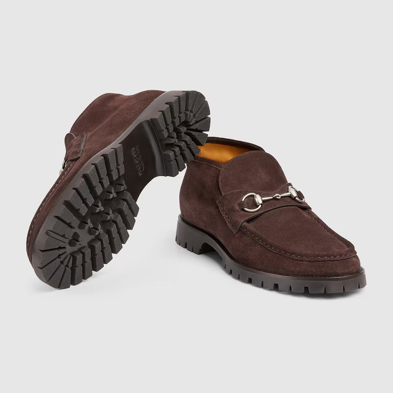 GUCCI Men's ankle boot with Horsebit