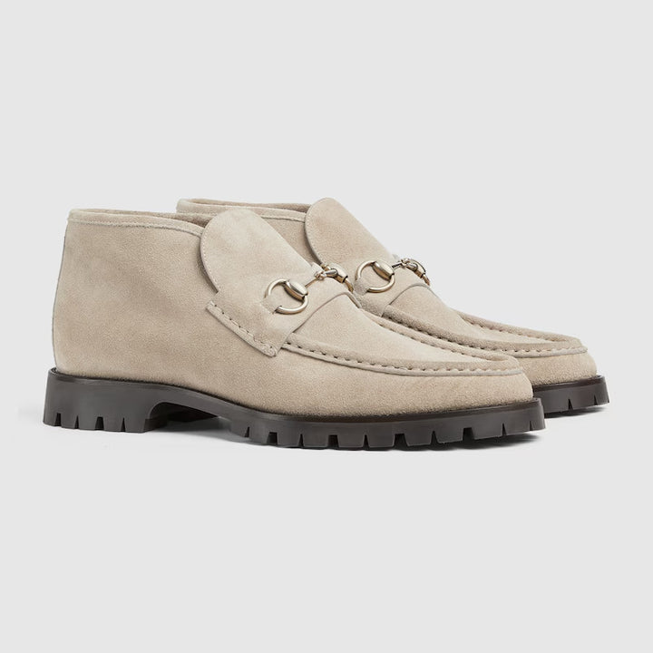 GUCCI Men's ankle boot with Horsebit