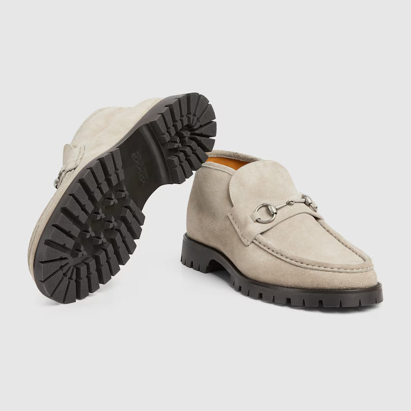 GUCCI Men's ankle boot with Horsebit