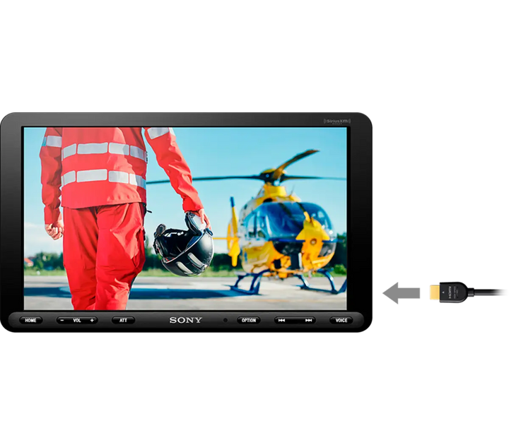 Sony XAV-AX8100 | 8.95” (22.7 cm) CarPlay/ Android Auto Media Receiver