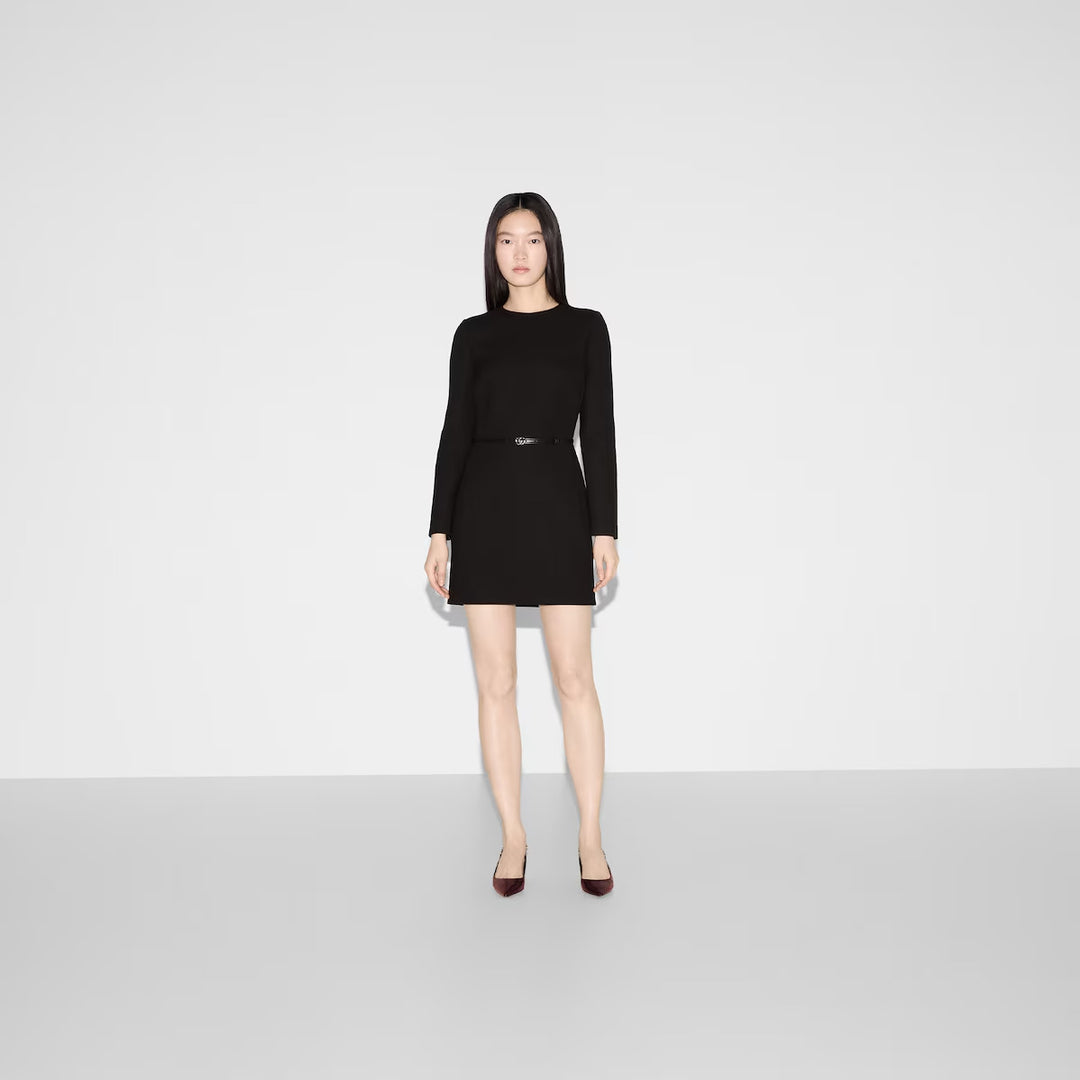 Gucci Wool crêpe dress