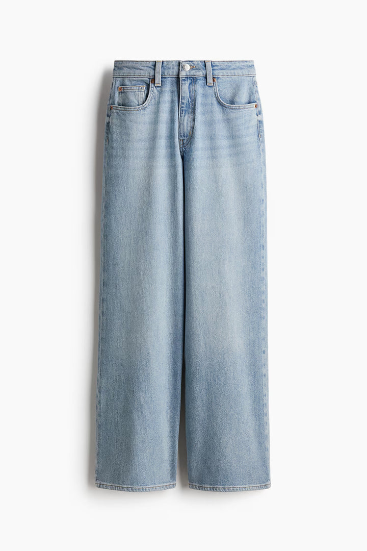 H&M Harper High Rise Wide Leg Jeans