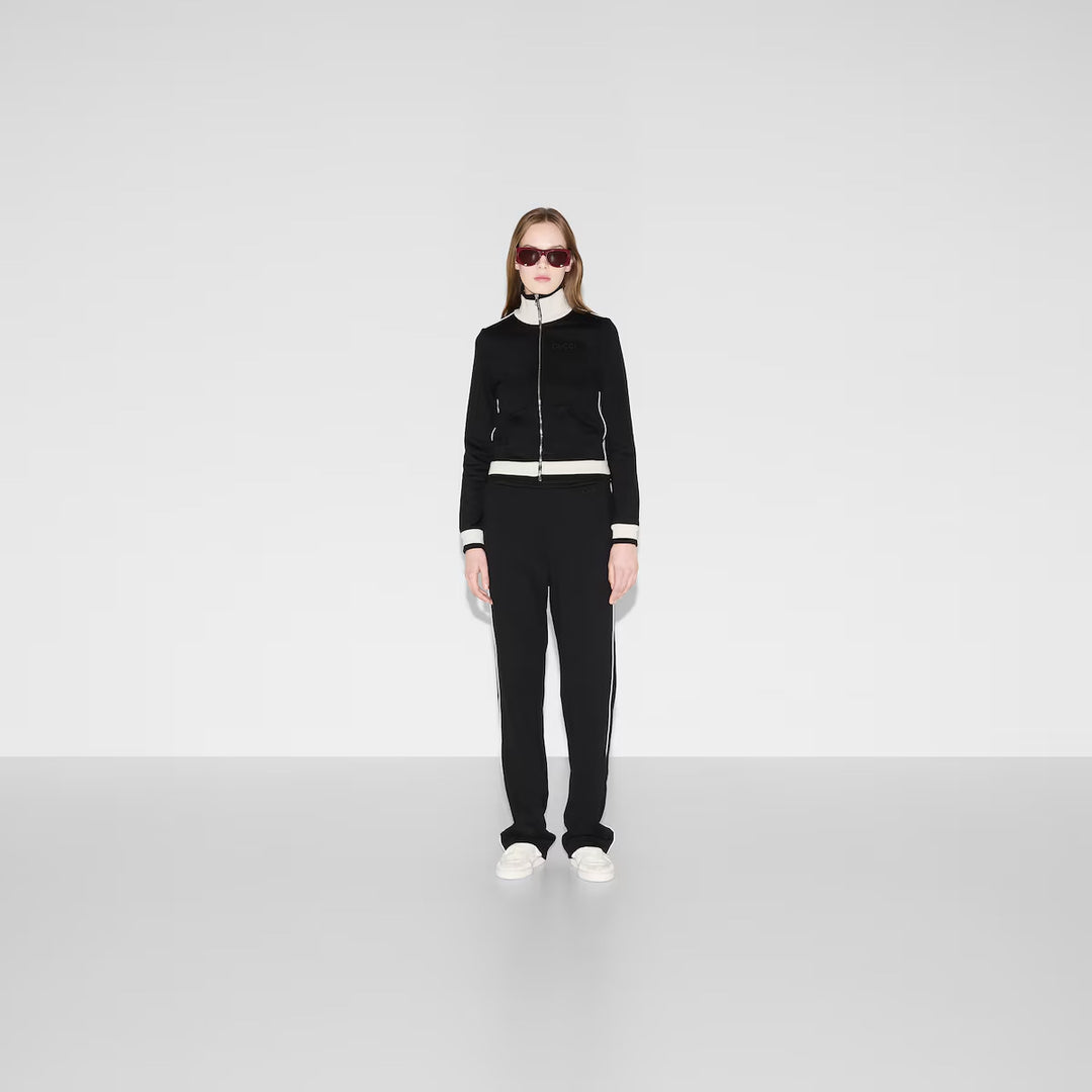 GUCCI Cotton fleece zip jacket