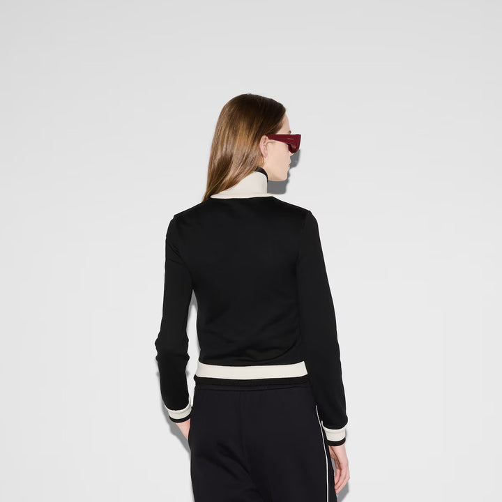 GUCCI Cotton fleece zip jacket
