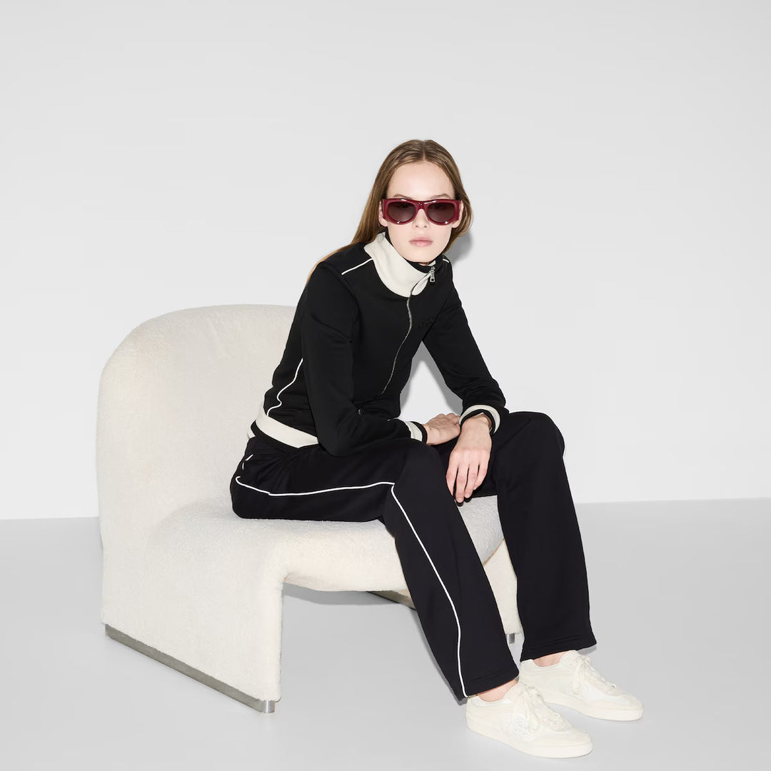 GUCCI Cotton fleece zip jacket