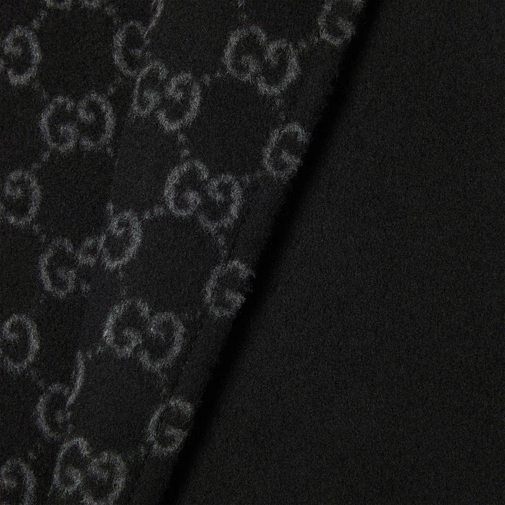 GUCCI Wool and silk Horsebit cape