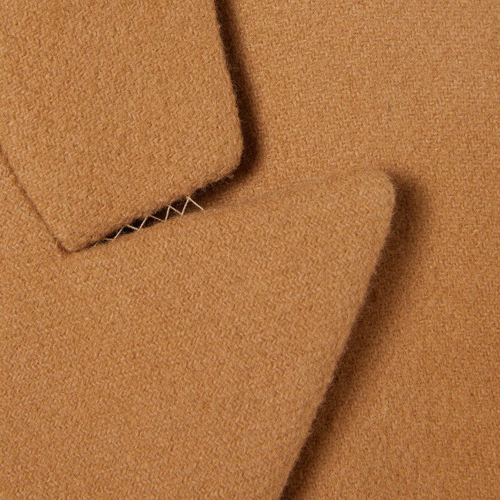 GUCCI Batavia wool coat with embroidery
