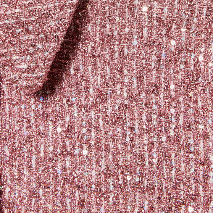GUCCI  Sequined lamé tweed jacket