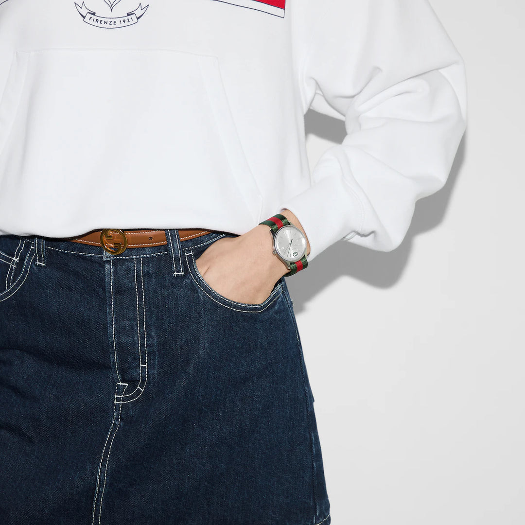 GUCCI G-TIMELESS WATCH, 38MM