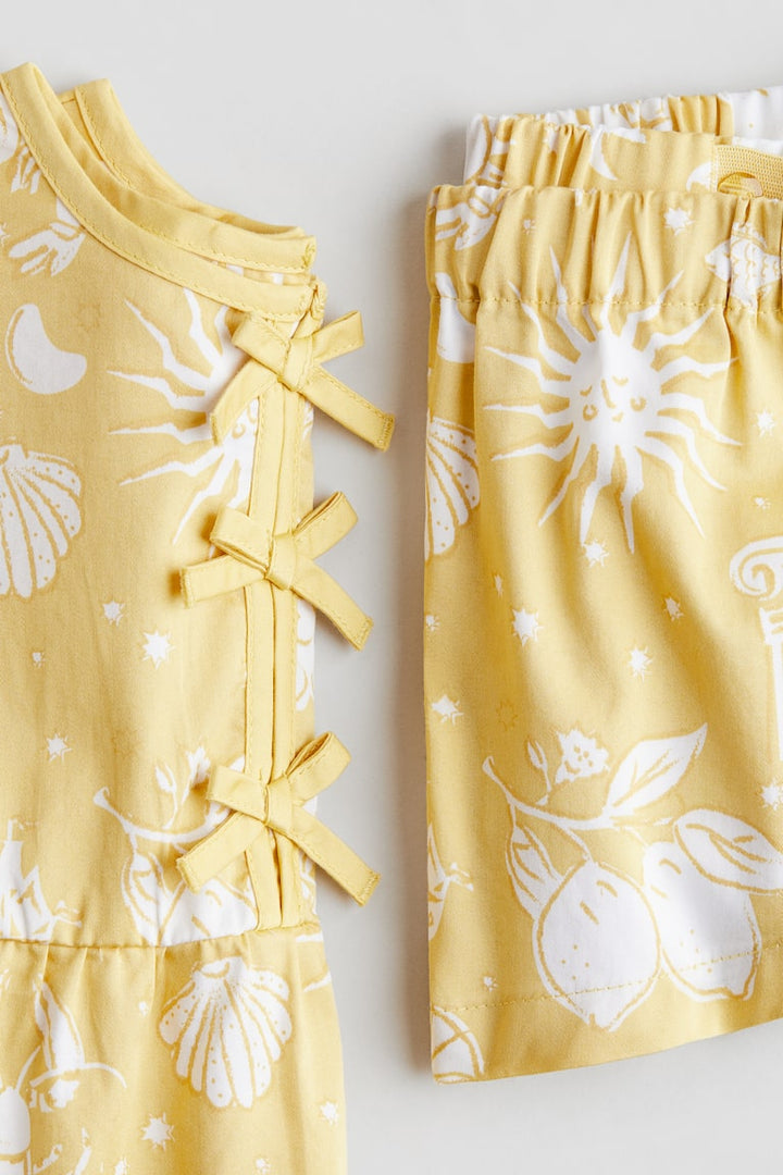H&M 2-piece Cotton Poplin Set