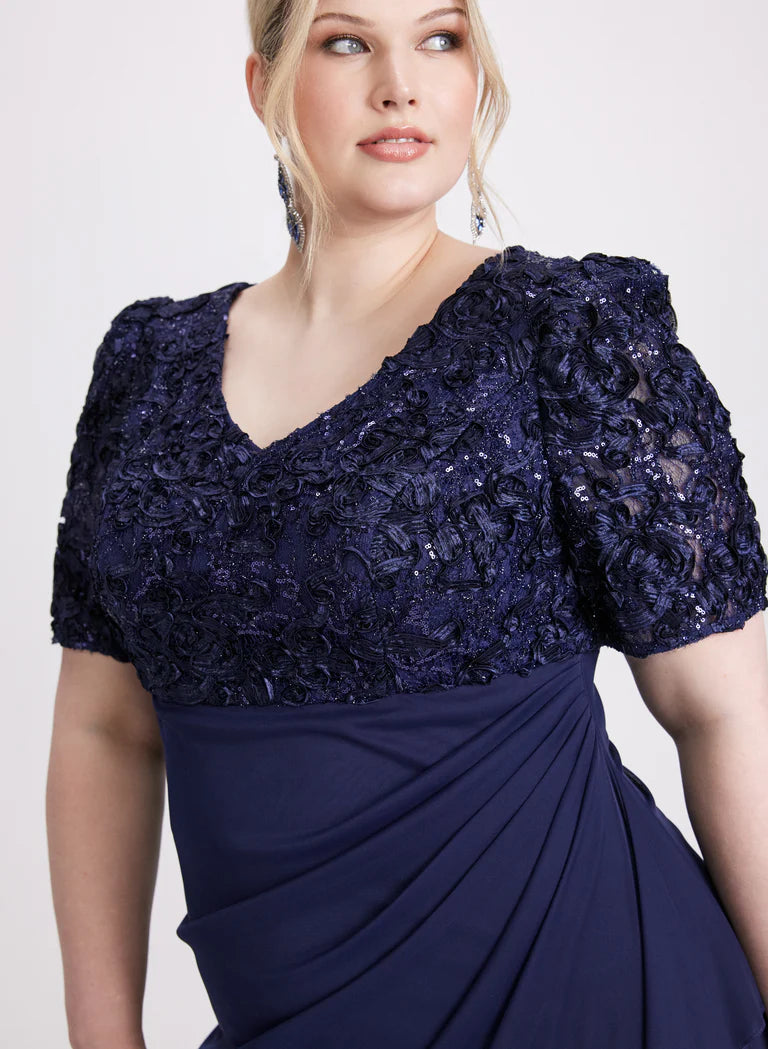 LAURA Sequin Empire Dress