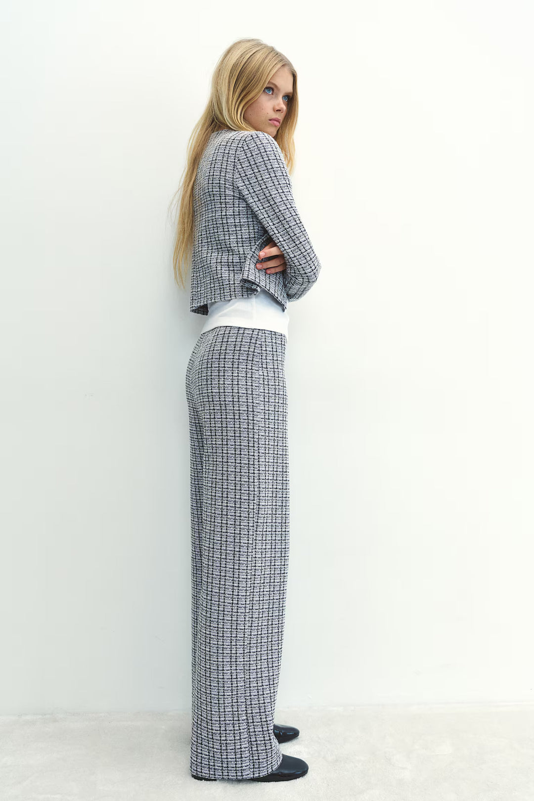 H&M Textured Jersey Pants
