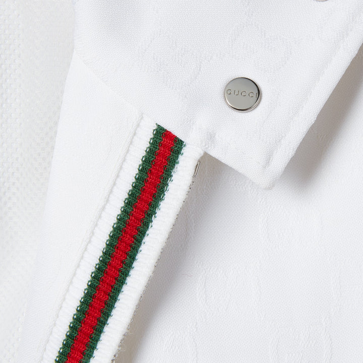 GUCCI  GG jacquard zip jacket