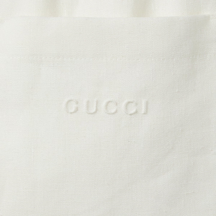GUCCI PRINTED SILK TWILL SHORTS